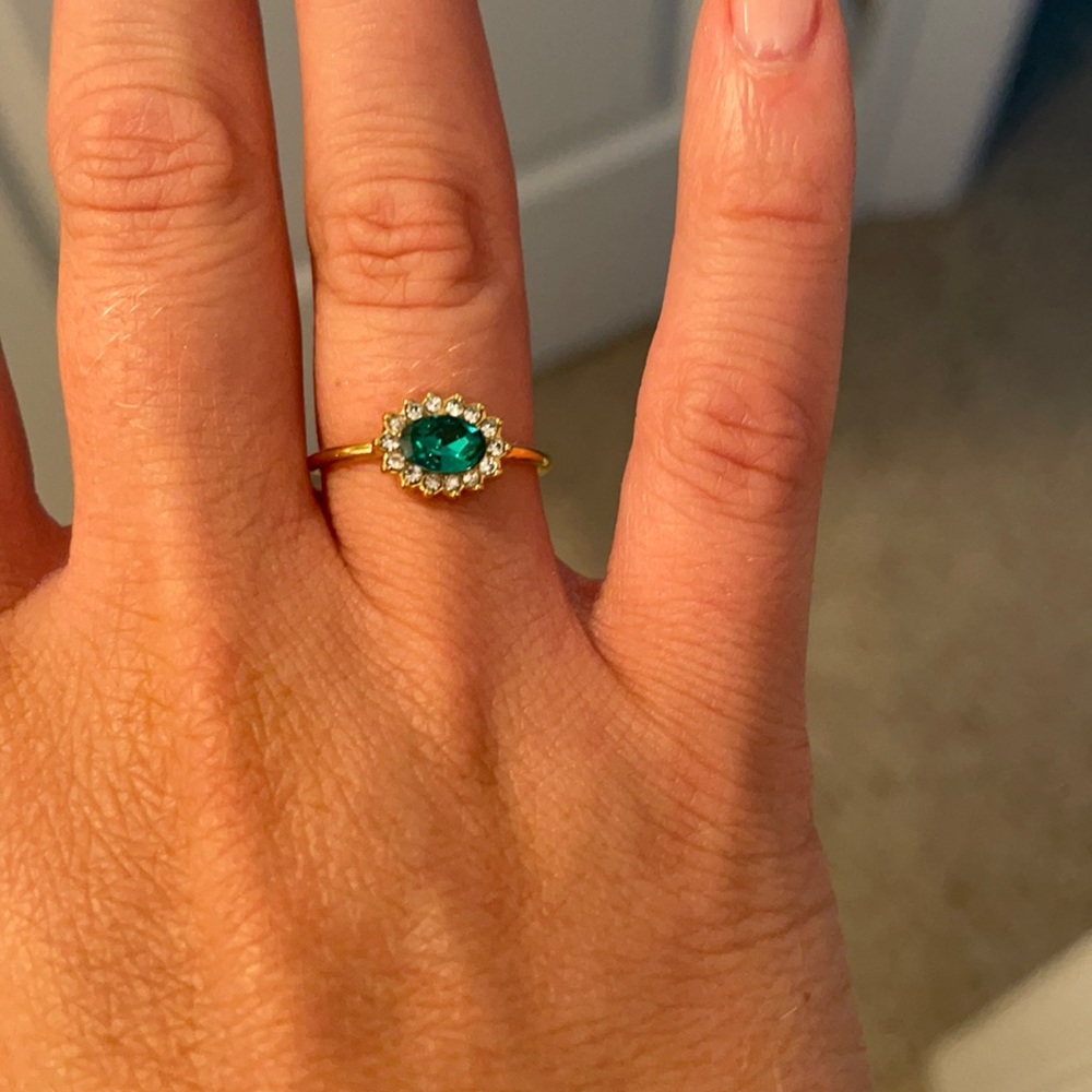 Banana Republic emerald ring
